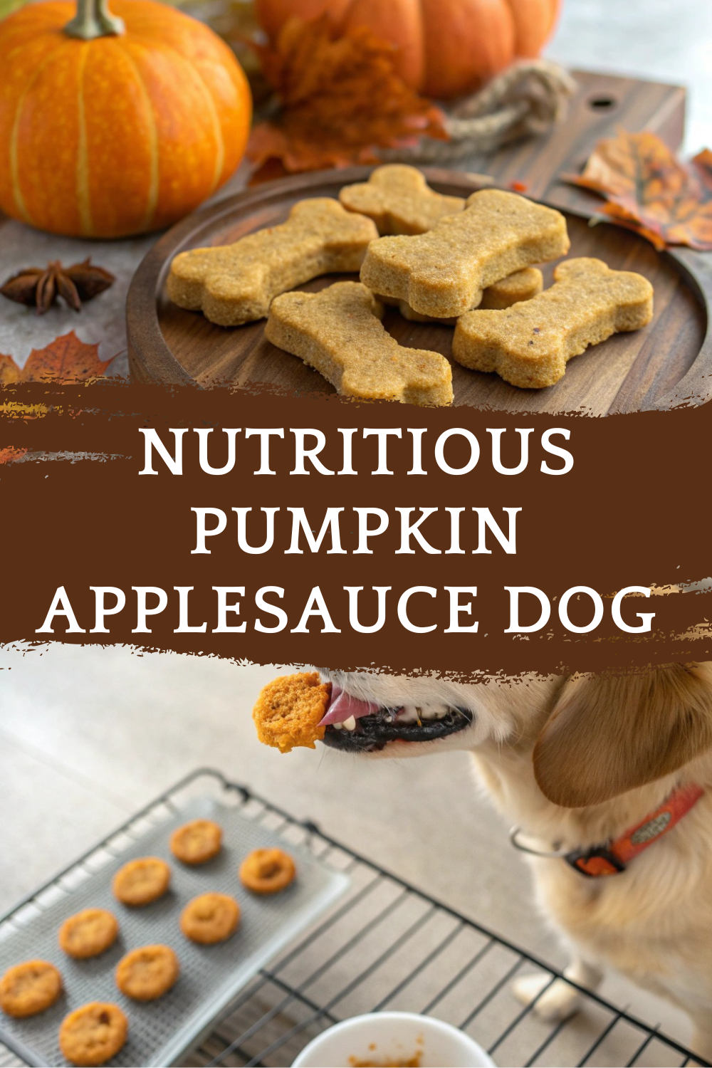 Nutritious Homemade Pumpkin Applesauce Dog Treats
