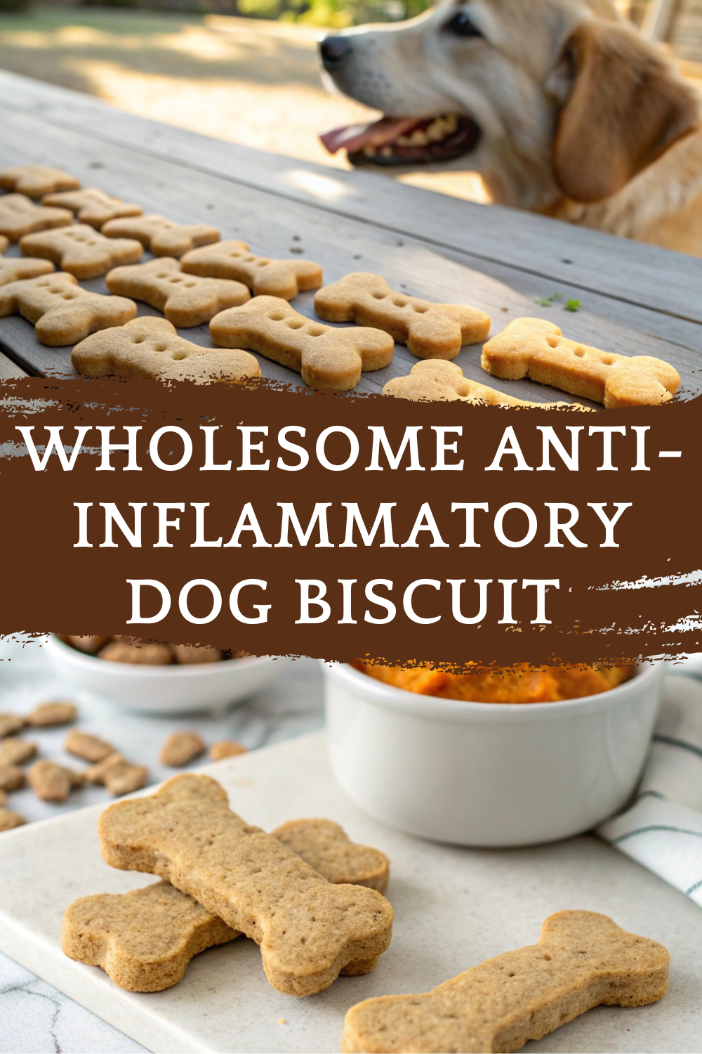 Wholesome Anti-Inflammatory Dog Biscuit Recipe