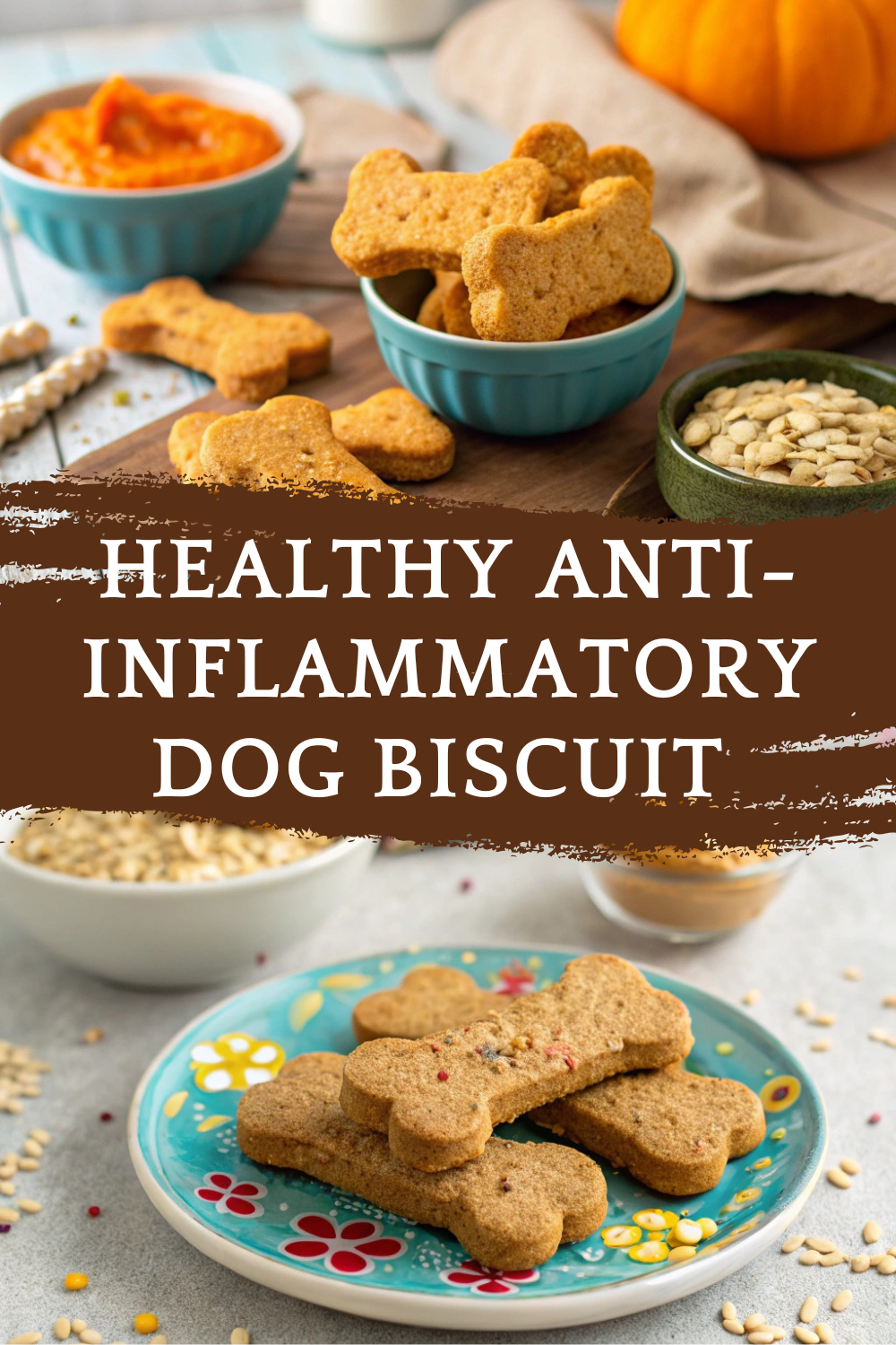 Healthy Anti-Inflammatory Dog Biscuit Recipe