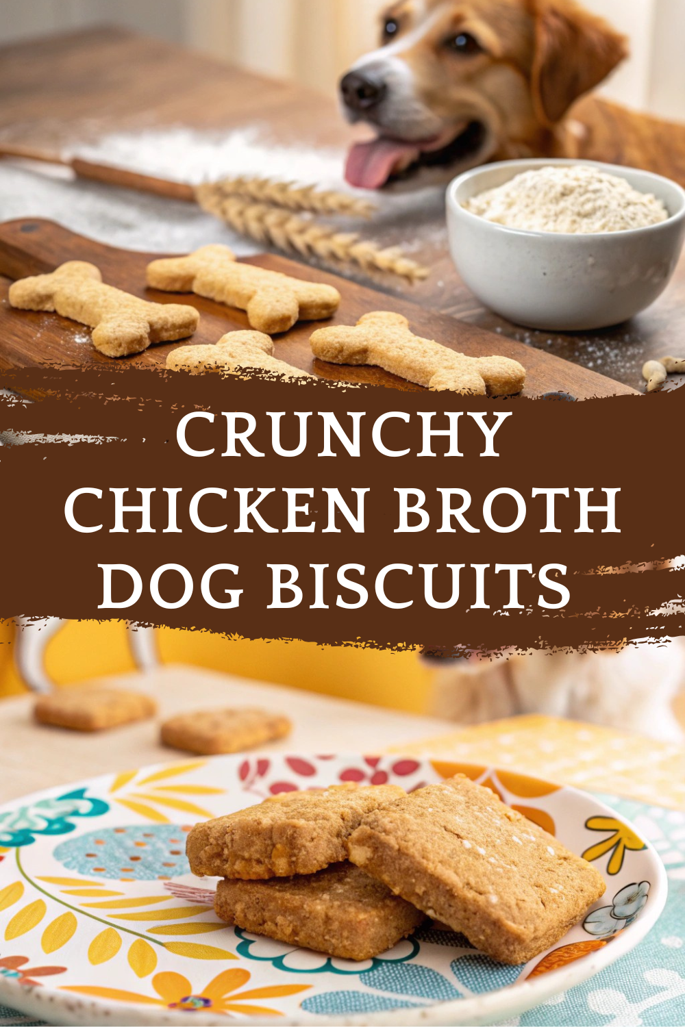 Crunchy Chicken Broth Dog Biscuits – Homemade Treats Your Pup Will Love