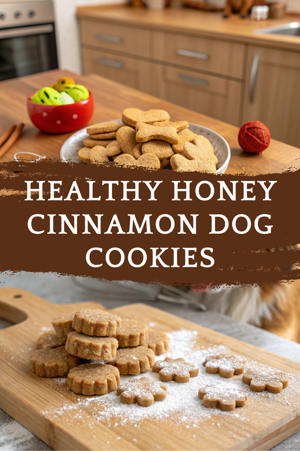 Healthy Honey Cinnamon Dog Cookies: A Delightful Treat for Your Pup