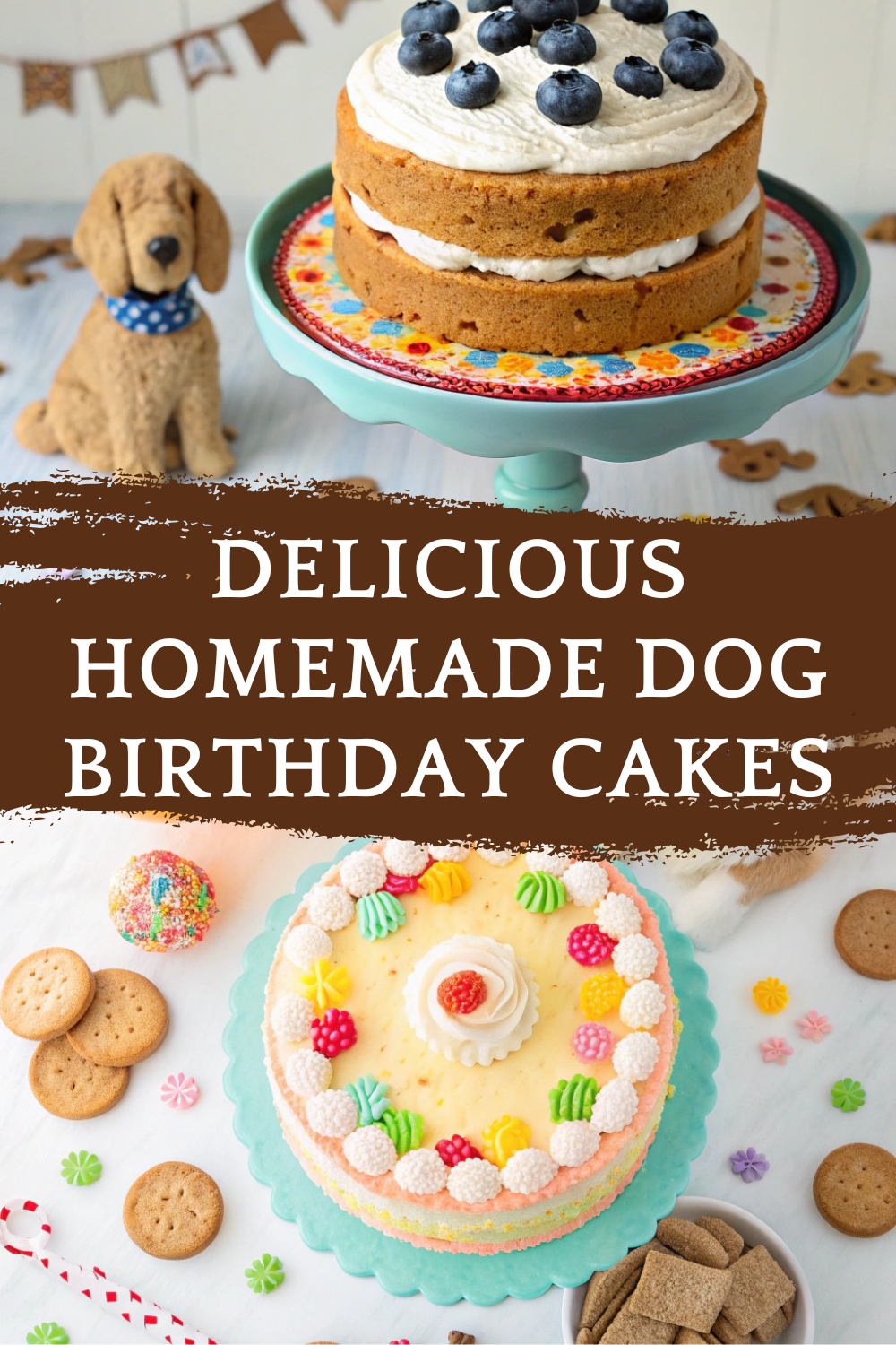 Delicious Homemade Dog Birthday Cakes